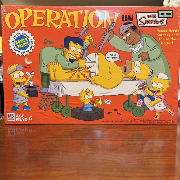 Sold on eBay NWT mattel Operation the Simpson Homer skill game - Picture 1 of 2